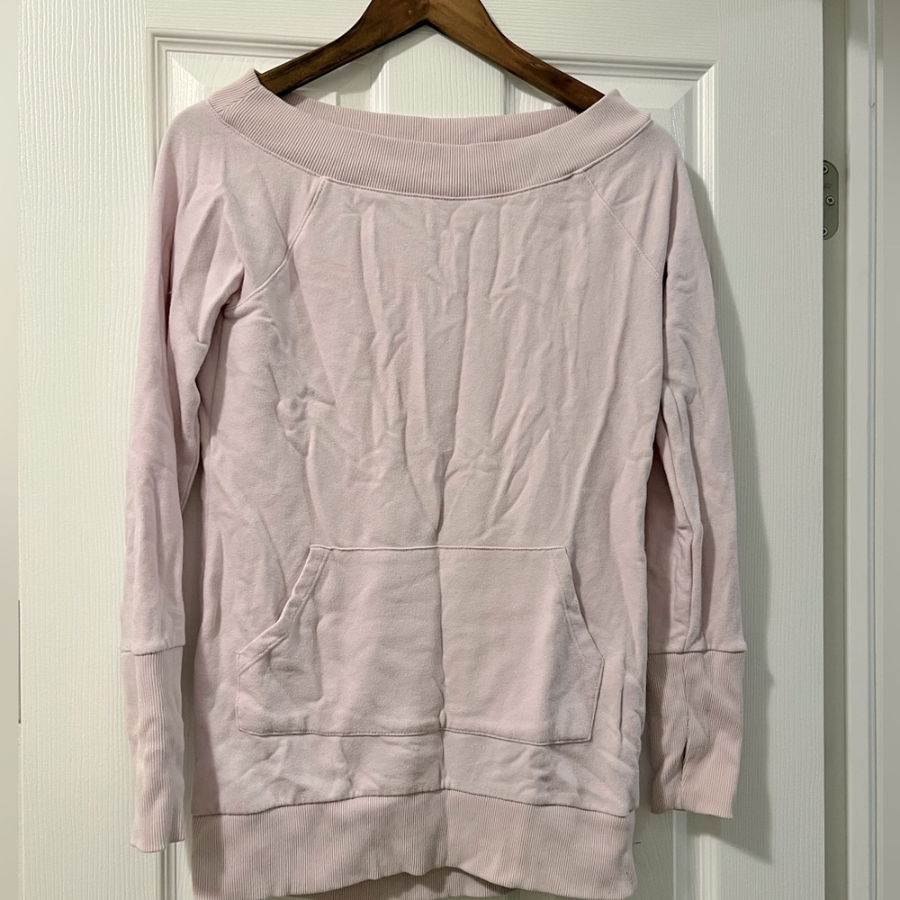 Fabletics light pink sweater